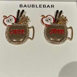 Bauble Bar‎ Apple Cider earrings